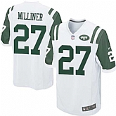 Nike Men & Women & Youth Jets #27 Dee Milliner White Team Color Game Jersey,baseball caps,new era cap wholesale,wholesale hats